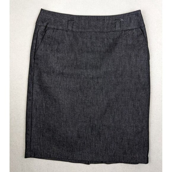 NYC NEW YORK CLOTHING - WOMEN'S DENIM PENCIL SKIRT - SIZE 6 - Picture 2 of 6
